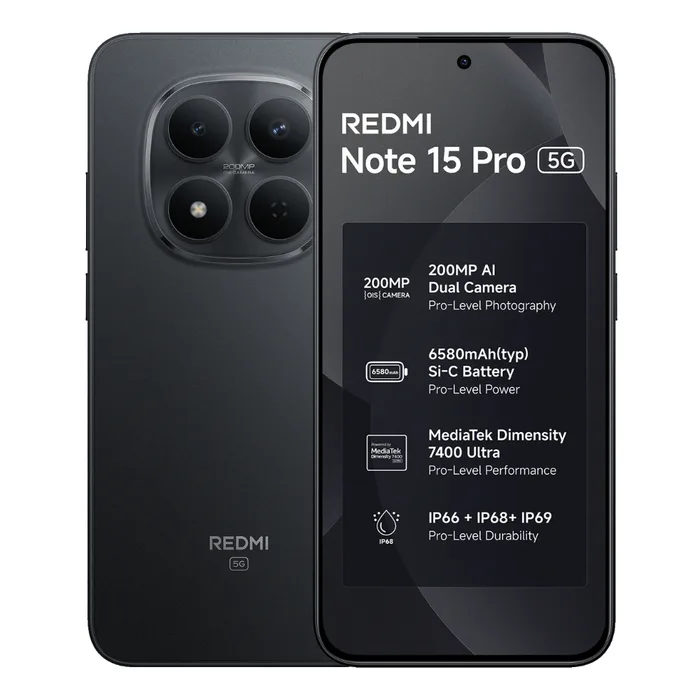Redmi Note 15 Pro 12/512 Black